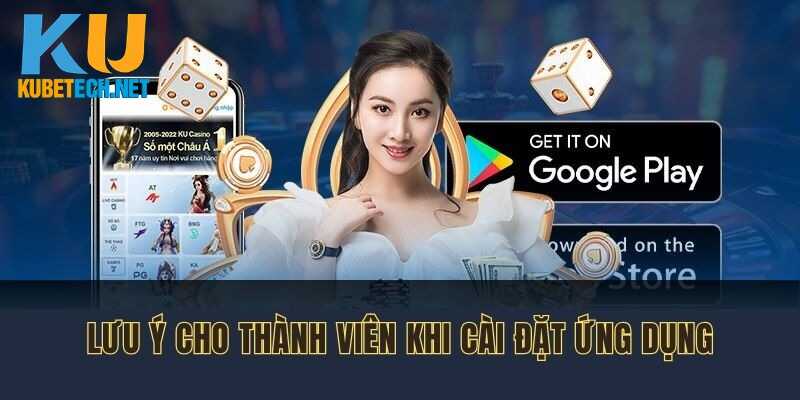 Lưu ý cho thành viên để cài đặt thành công